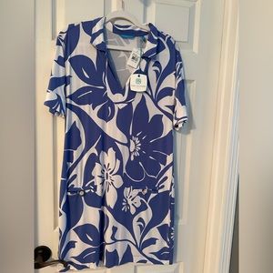 Tori Richard Honolulu Large Parrotfish Dress  NWT